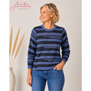 Leona Trui Charlotte streep relief Blue